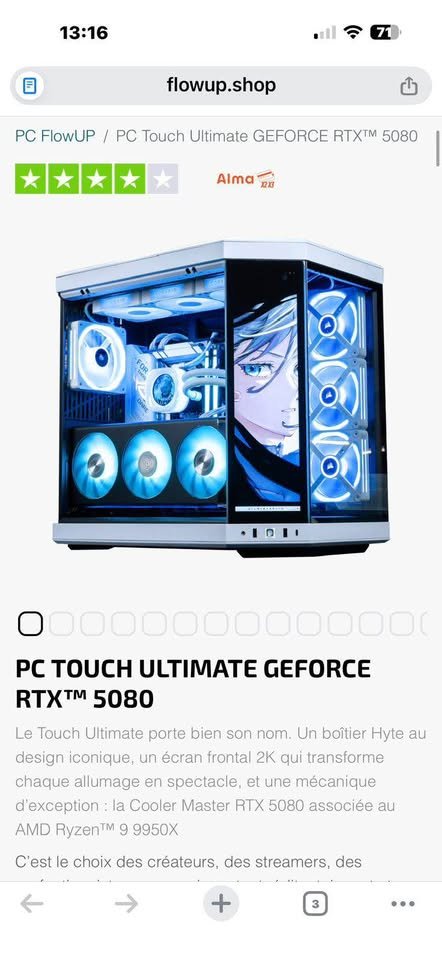 PC touch ultimate geforce rtx 5080