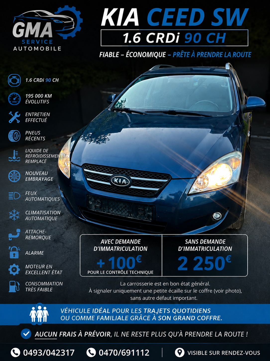 Kia ceed sw 1,6 Crdi